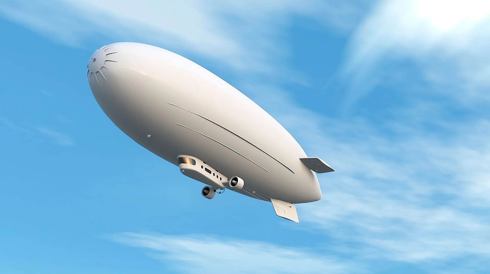 Long-endurance airship hull